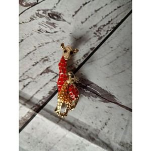 Mom And Baby Giraffe Broach Pin Mothers Day